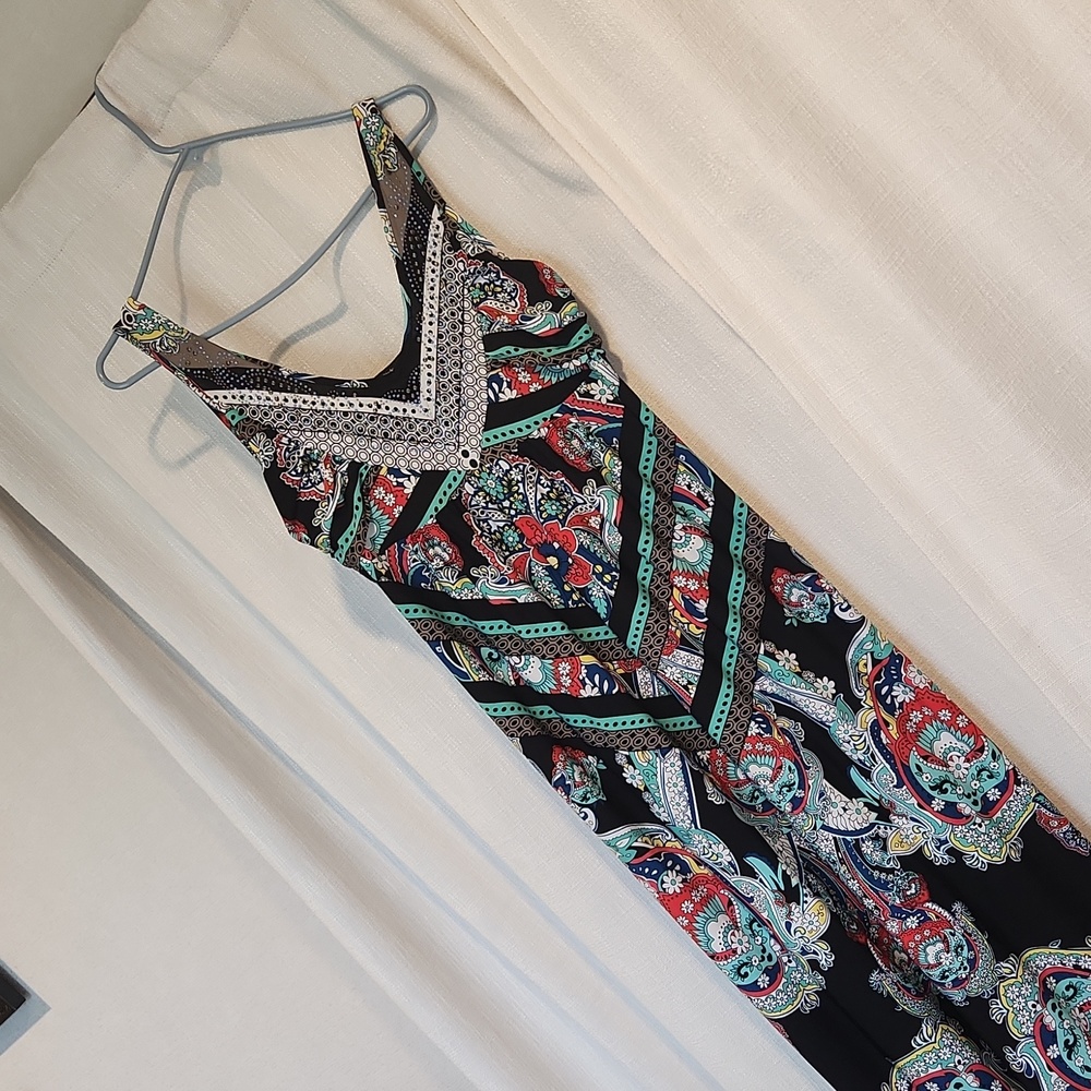 Multi color , Style and co, medium maxi dress
